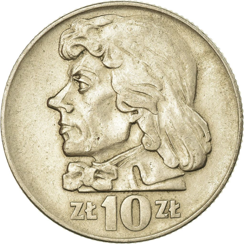 Poland | 10 Złotych Coin | Tadeusz Kościuszko | Eagle | KM50 | 1959 - 1966