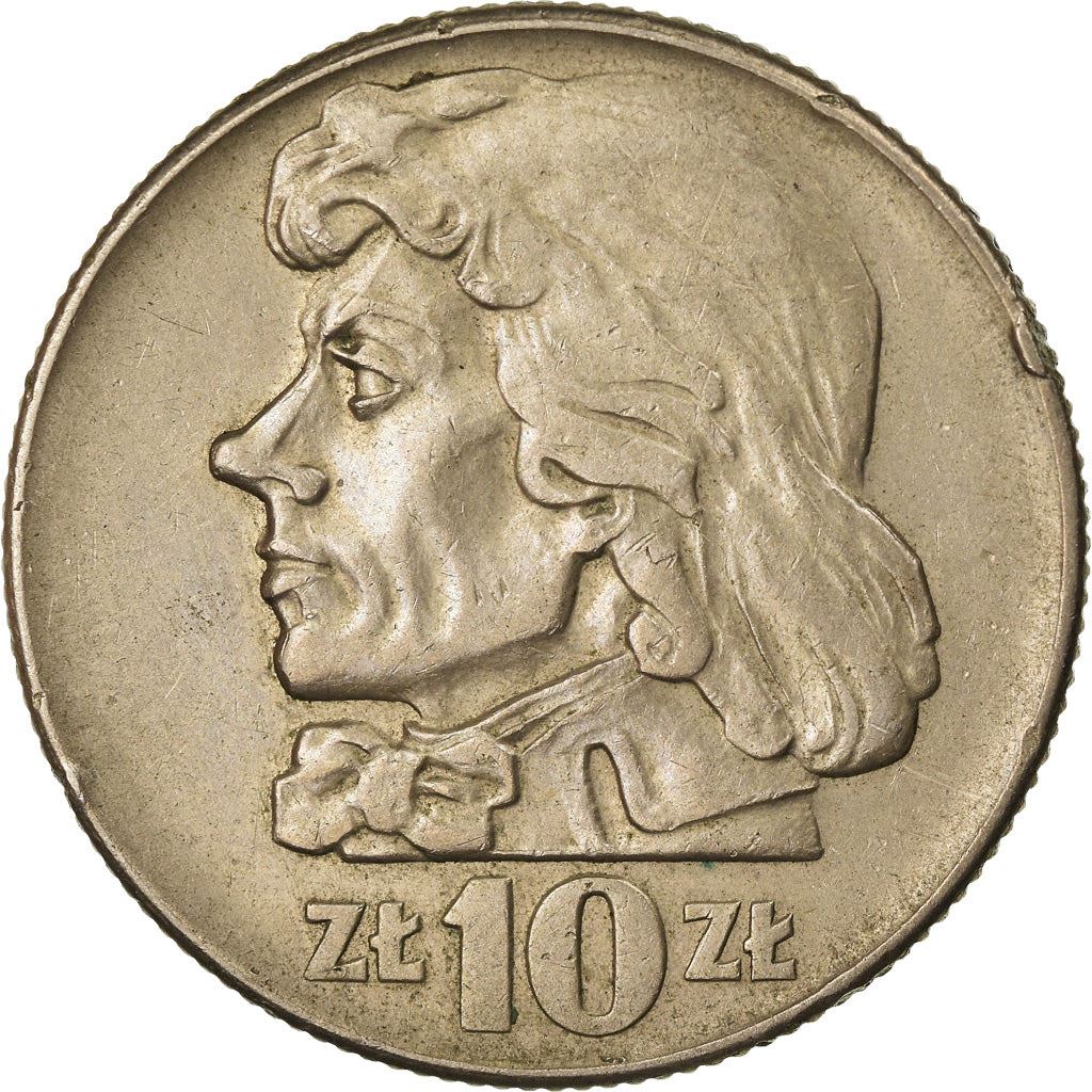 Poland | 10 Złotych Coin | Tadeusz Kościuszko | Eagle | KM50 | 1959 - 1966