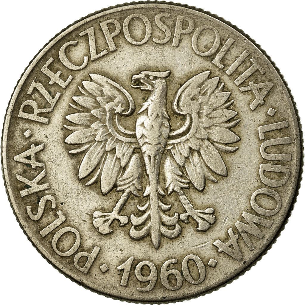 Poland | 10 Złotych Coin | Tadeusz Kościuszko | Eagle | KM50 | 1959 - 1966