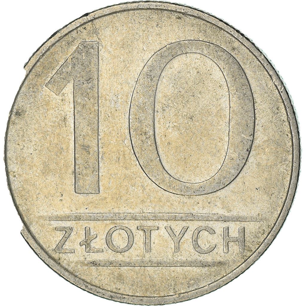 Poland | 10 Złotych | Eagle | KM152.1 | 1984 - 1988