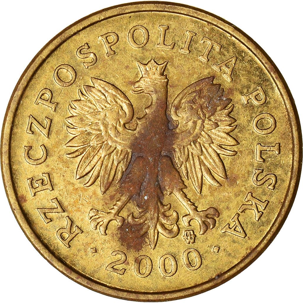 Poland | 2 Grosze | Oak Leaf | Eagle | KM277 | 1990 - 2014