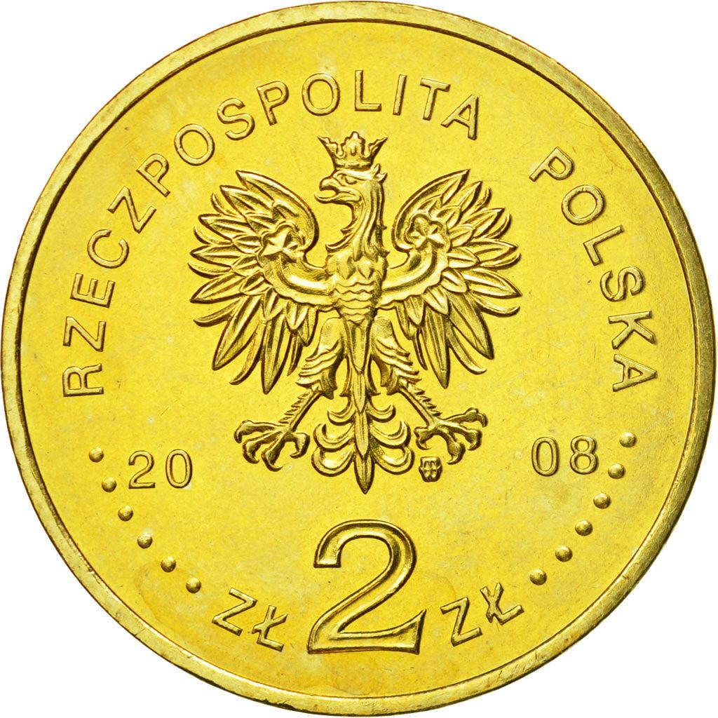 Poland | 2 Złote Coin | Warsaw Ghetto Uprising | Małka Zdrojewicz | KM633 | 2008