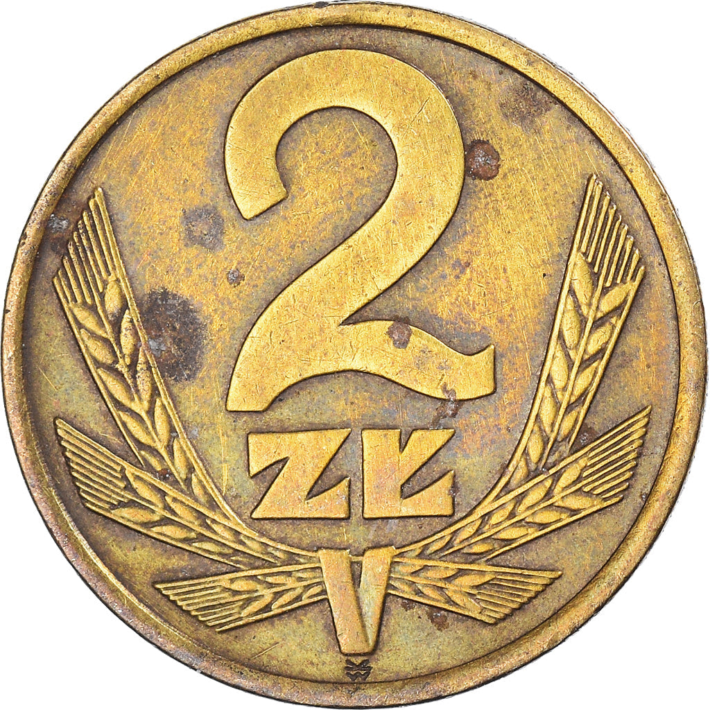 Poland | 2 Złote | Eagle | KM80.1 | 1975 - 1985