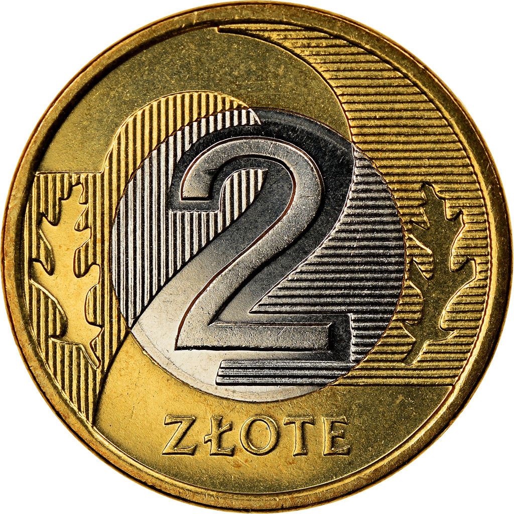 Poland | 2 Złote | Oak Leaves | Eagle | KM283 | 1994 - 2021