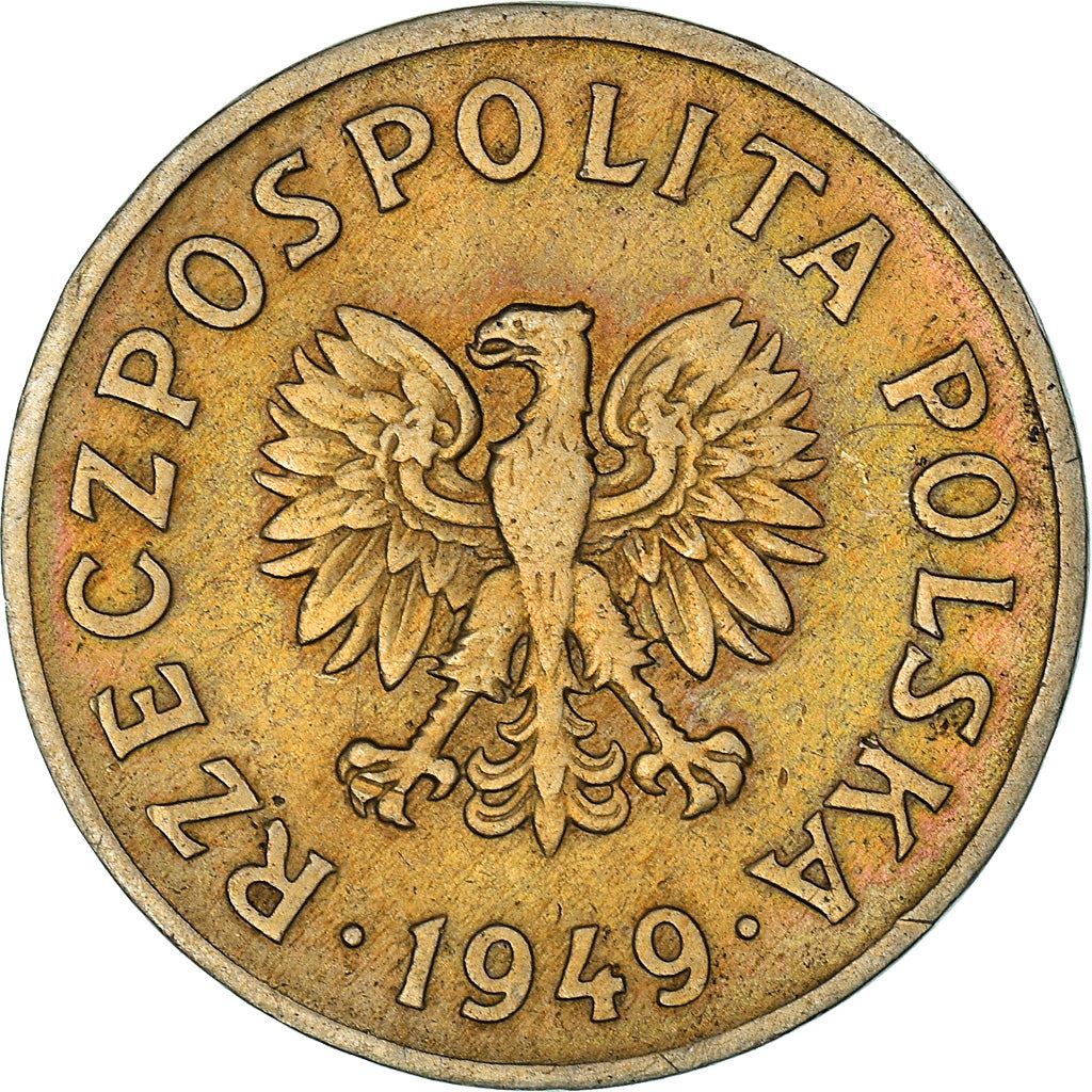 Poland | 20 Groszy Coin | Eagle | KM43 | 1949