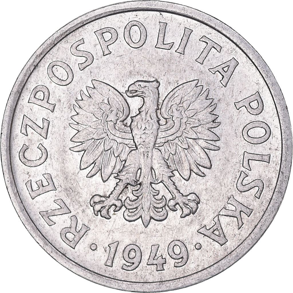 Poland | 20 Groszy Coin | Eagle | KM43a | 1949