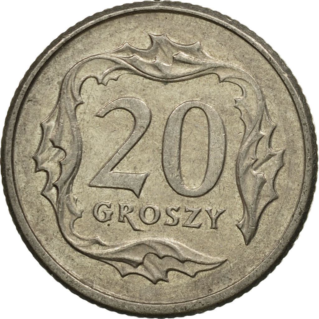 Poland | 20 Groszy | Eagle | KM280 | 1990 - 2016