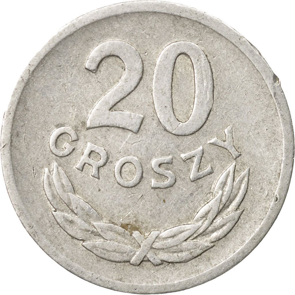 Poland | 20 Groszy | Eagle | KMA47 | 1957 - 1985