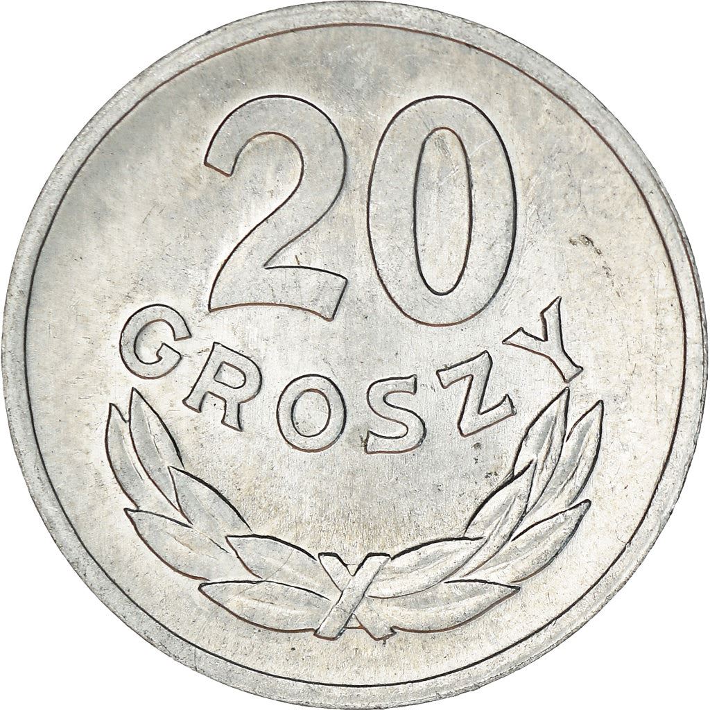 Poland | 20 Groszy | Eagle | KMA47 | 1957 - 1985