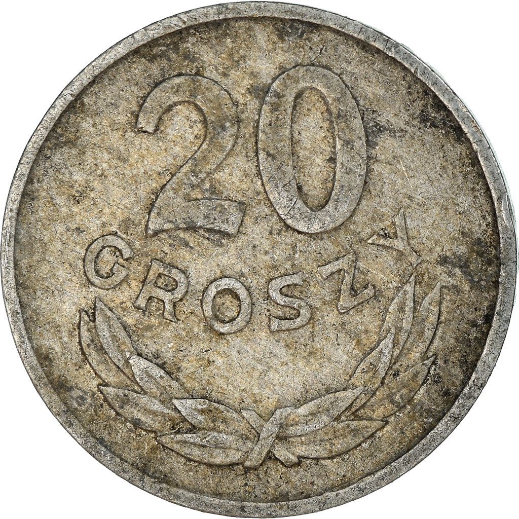 Poland | 20 Groszy | Eagle | KMA47 | 1957 - 1985