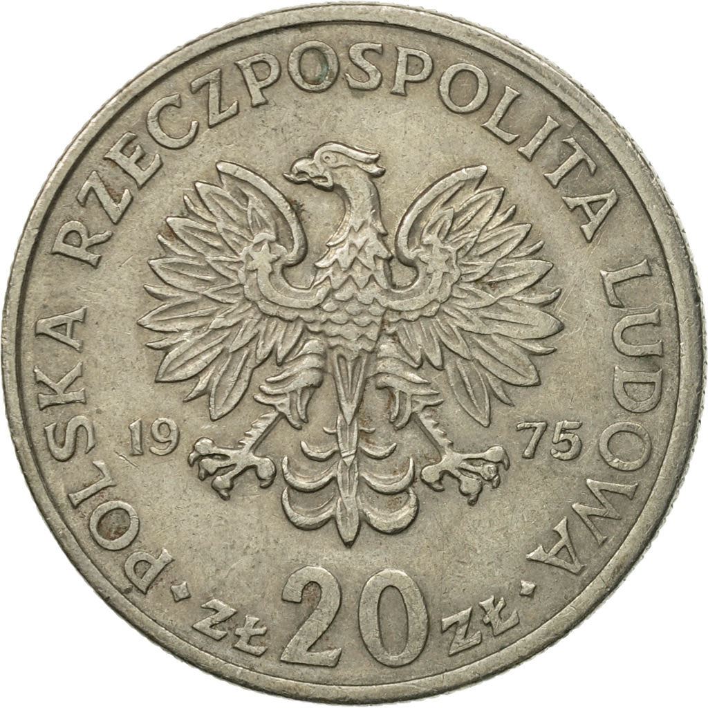 Poland | 20 Złotych | Marceli Nowotko | Eagle | KM69 | 1974 - 1983