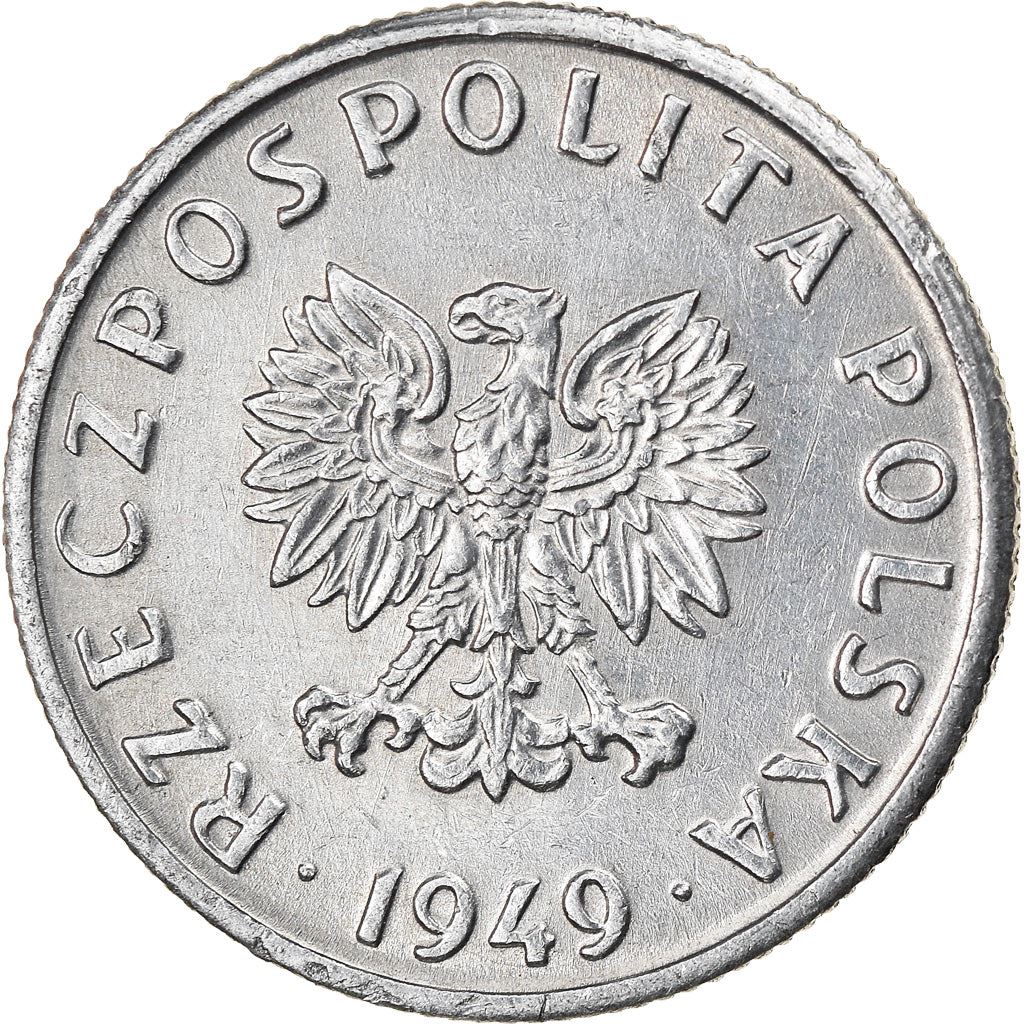 Poland | 5 Groszy Coin | Eagle | KM41a | 1949