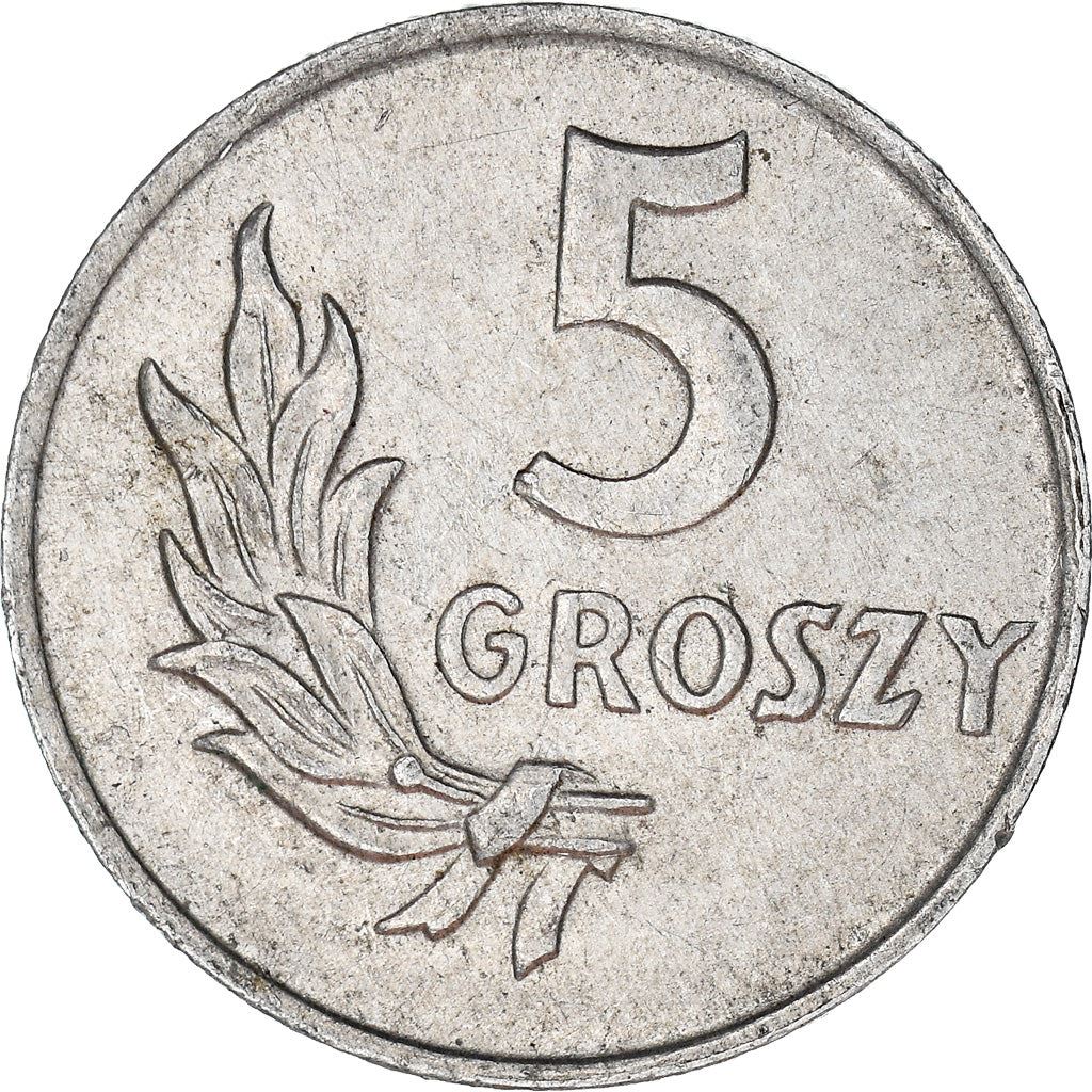 Poland | 5 Groszy Coin | Eagle | KM41a | 1949