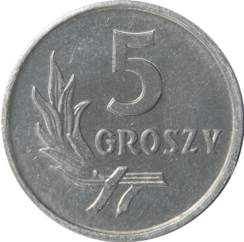 Poland | 5 Groszy | Eagle | KMA46 | 1958 - 1972