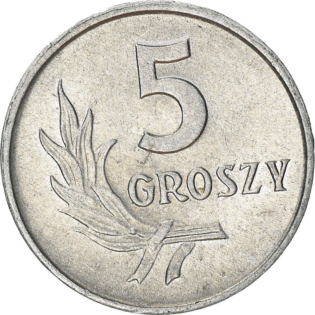 Poland | 5 Groszy | Eagle | KMA46 | 1958 - 1972