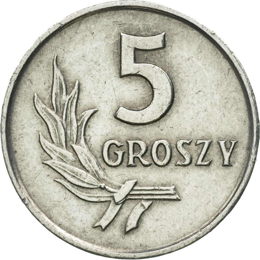 Poland | 5 Groszy | Eagle | KMA46 | 1958 - 1972