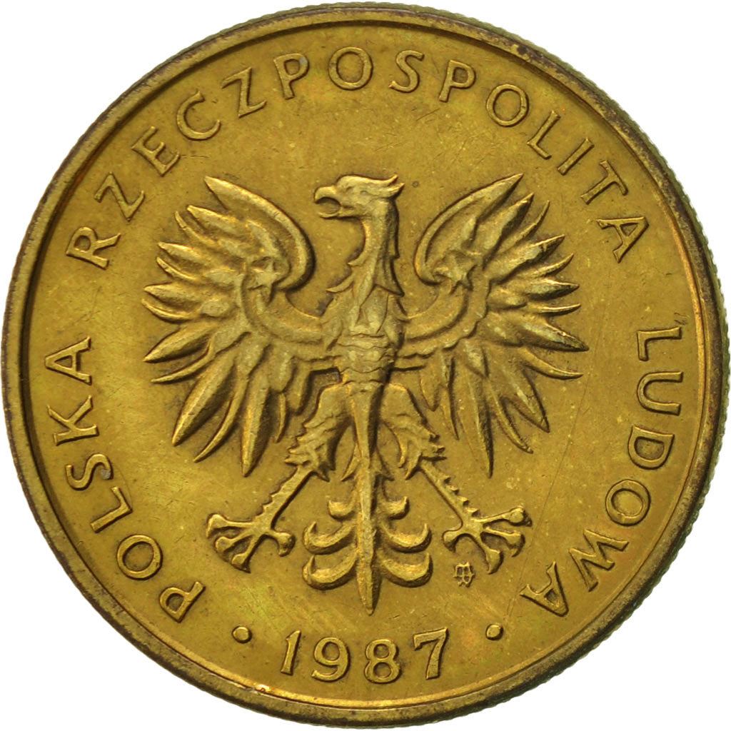 Poland | 5 Złotych Coin | Eagle | KM81.2 | 1986 - 1988