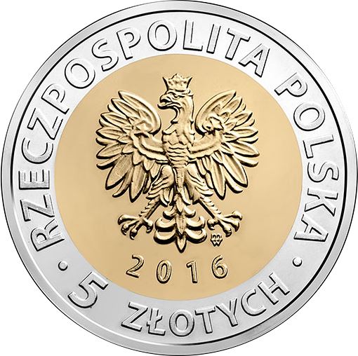 Poland | 5 Zlotych Coin | Priest’s Mill in Lodz | KM949 | 2016