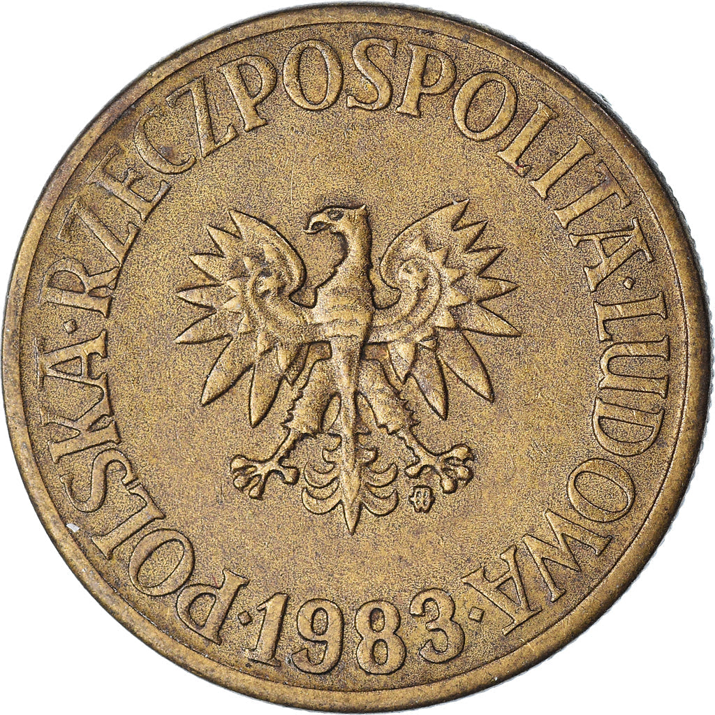 Poland | 5 Złotych | Eagle | KM81.1 | 1975 - 1985