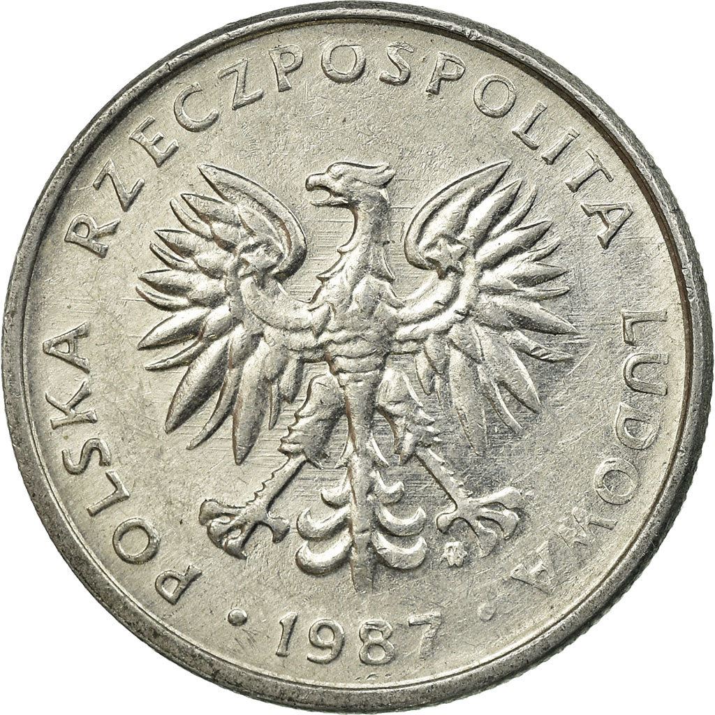 Poland | 50 Groszy Coin | Eagle | KM48.2 | 1986 - 1987