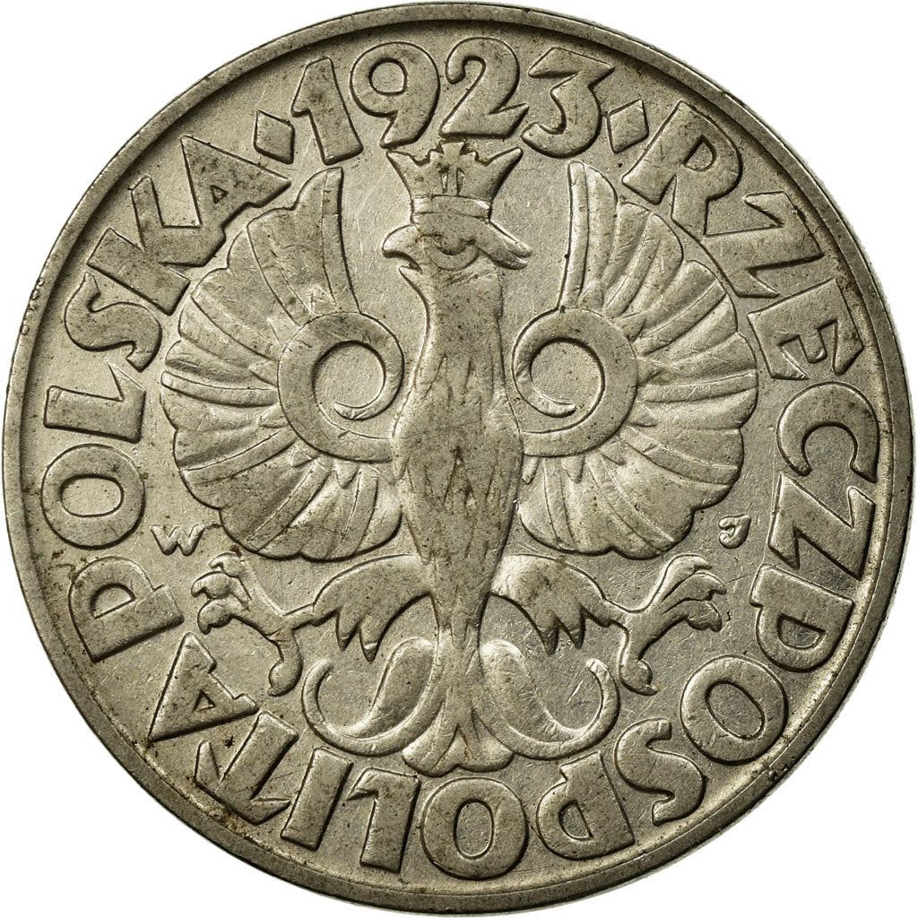 Poland | 50 Groszy | Eagle | KM13 | 1923