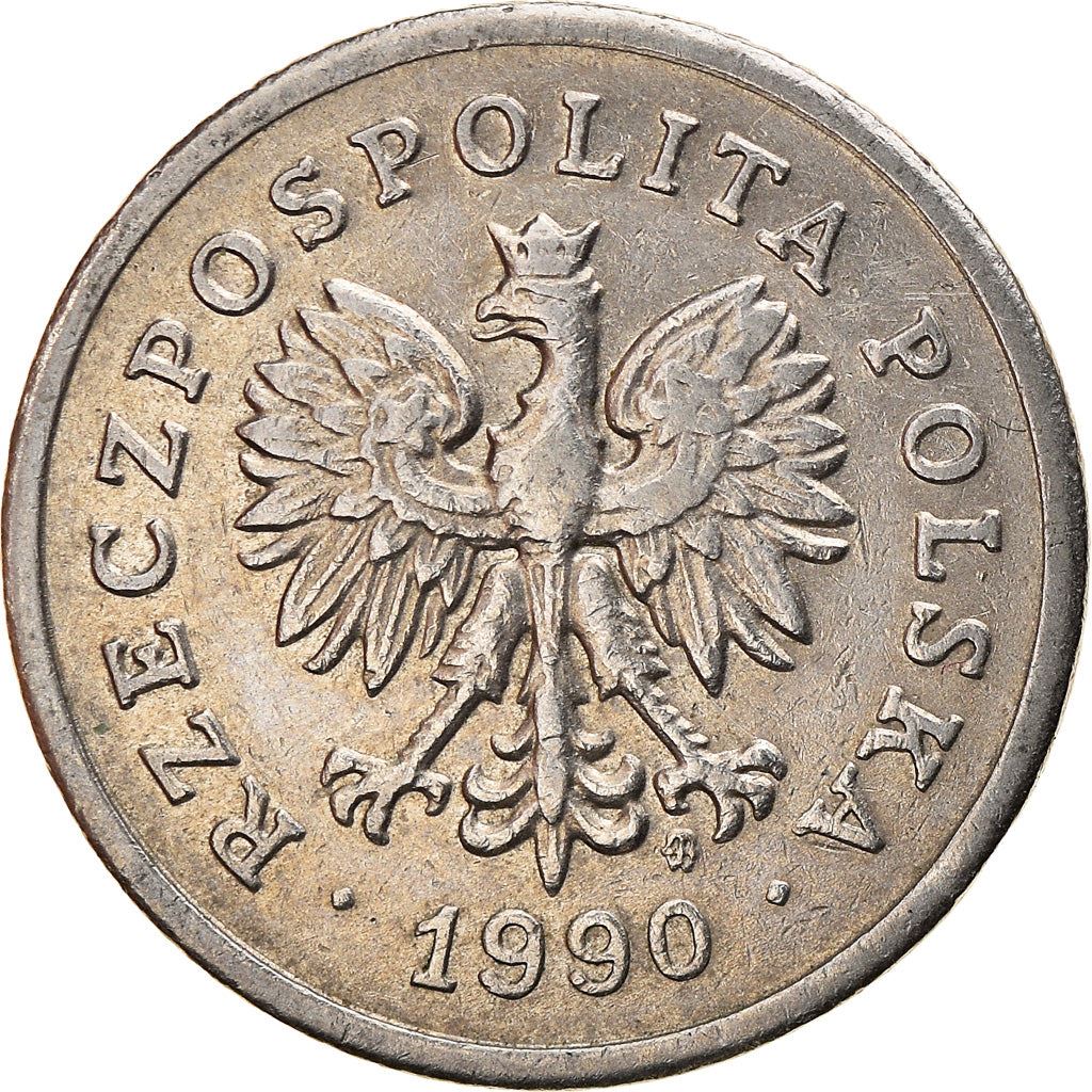 Poland | 50 Groszy | Oak Leaves | Eagle | KM281 | 1990 - 2016