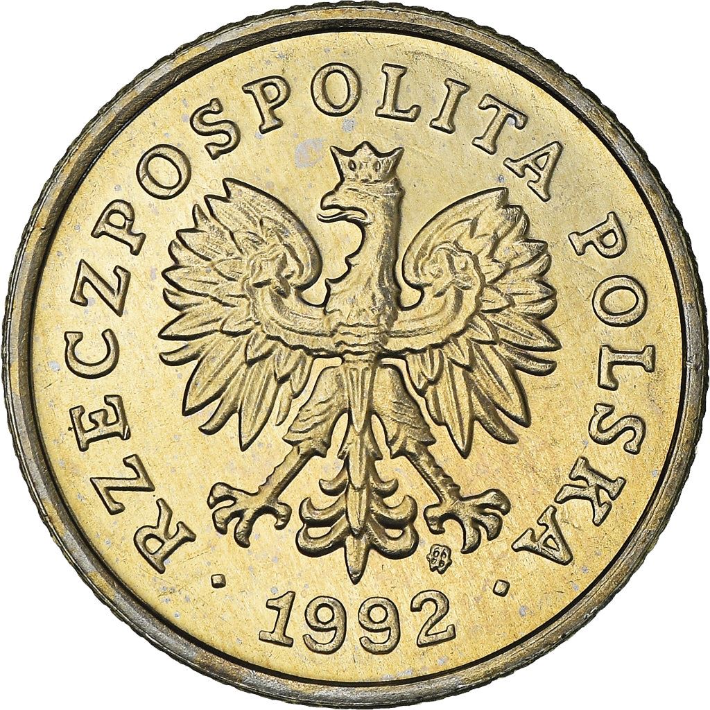 Poland | 50 Groszy | Oak Leaves | Eagle | KM281 | 1990 - 2016