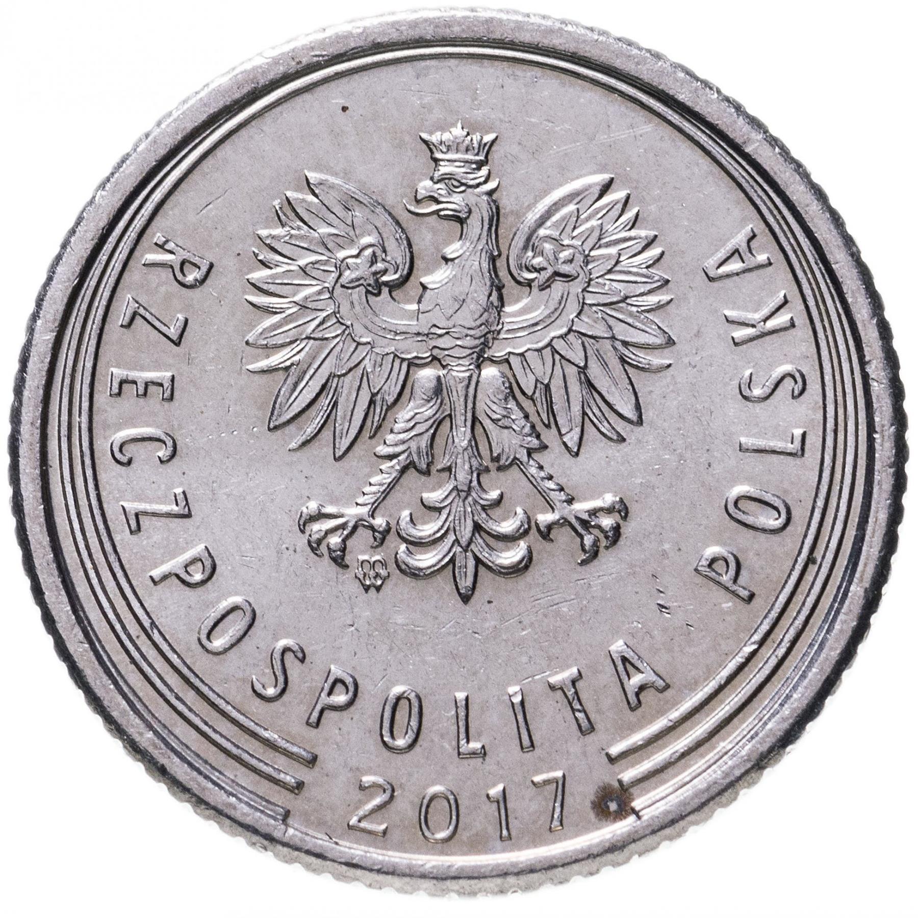 Poland | 50 Groszy | Oak Leaves | Eagle | KM973 | 2017 - 2019