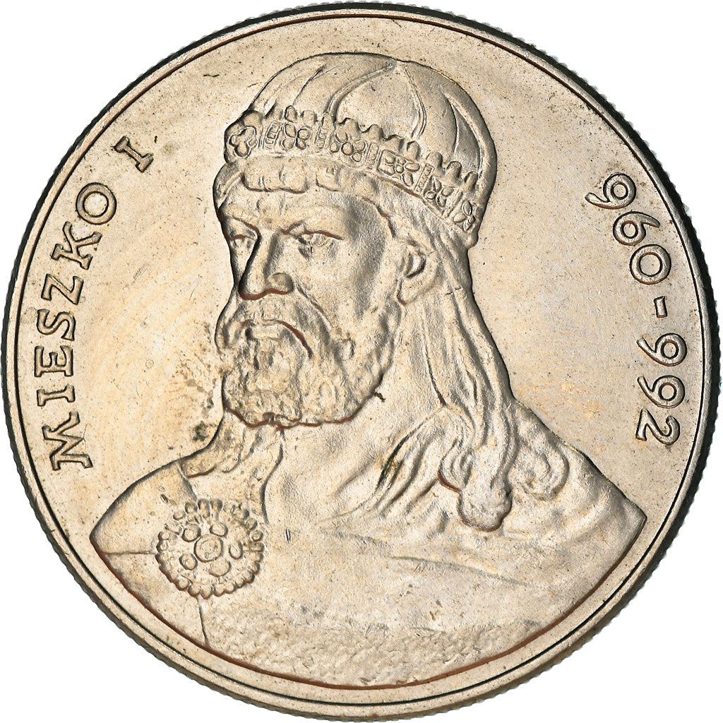 Poland | 50 Złotych Coin | Duke Mieszko I | Eagle | KM100 | 1979