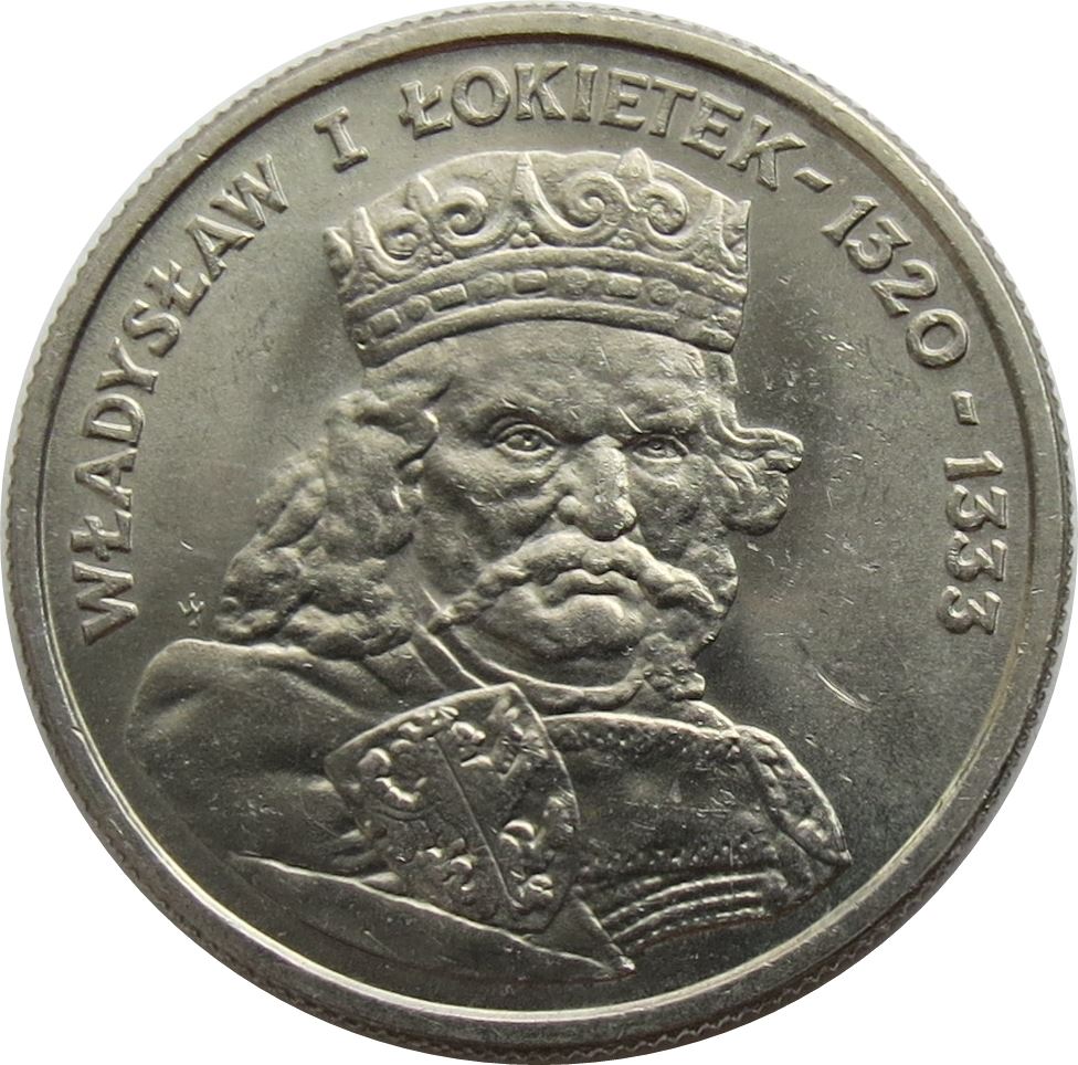 Polish 100 Zlotych Coin | Wladyslaw I Lokietek | Eagle | Poland | 1986