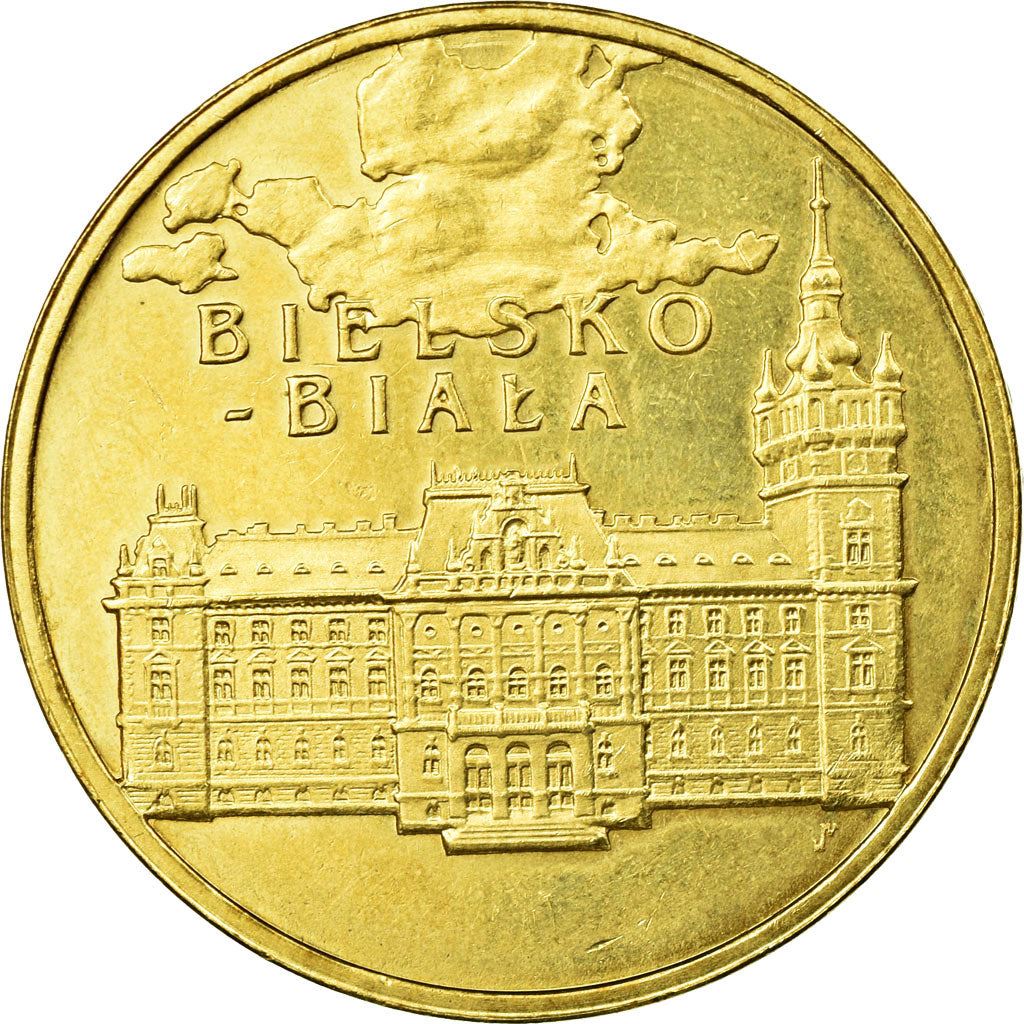 Polish 2 Zlote Coin | Bielsko Biala | Eagle | Poland | 2008