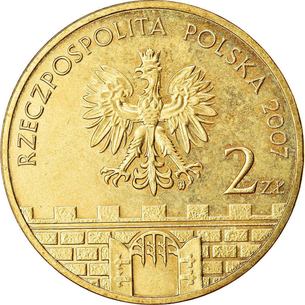 Polish 2 Zlote Coin | Swidnica | Church | Eagle | Poland | 2007