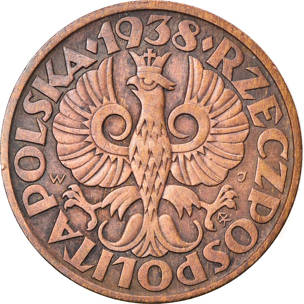 Polish 5 Groszy Coin Eagle | Poland | 1923 - 1939