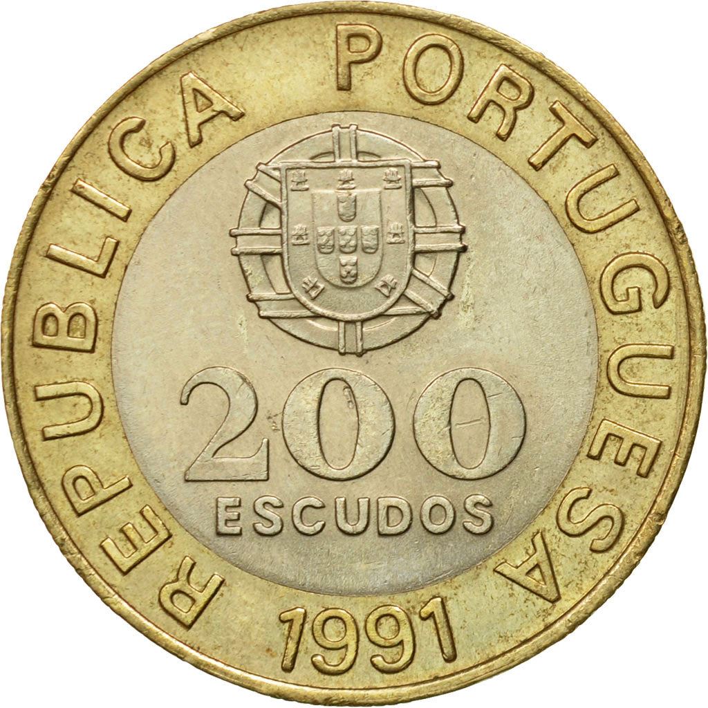 Portugal Coin Portuguese 200 Escudos | Garcia de Orta | KM655 | 1991 - 2001