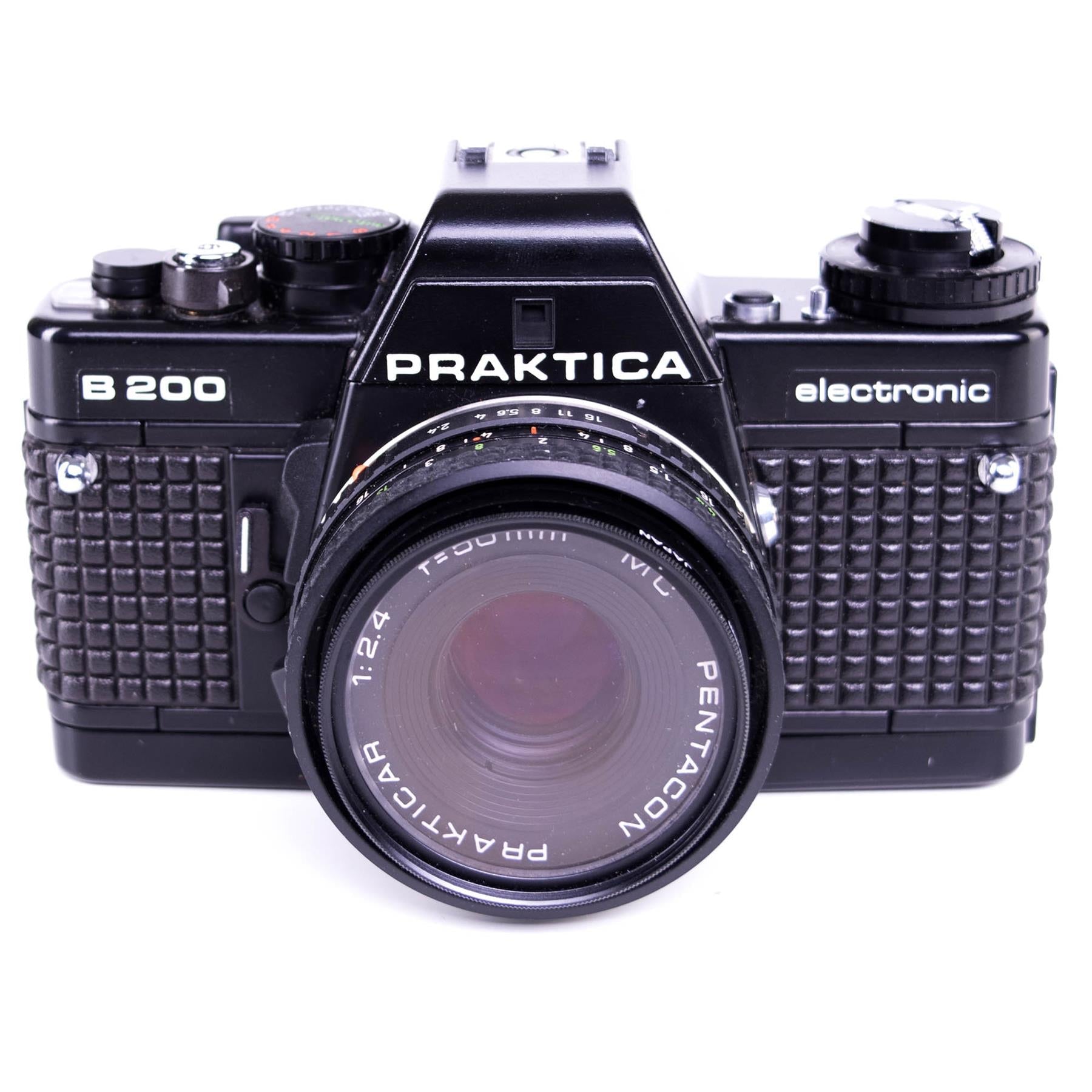 Praktica B200 Camera | Pentacon 50mm f2.4 lens | Black | Germany | 1979 - 1982