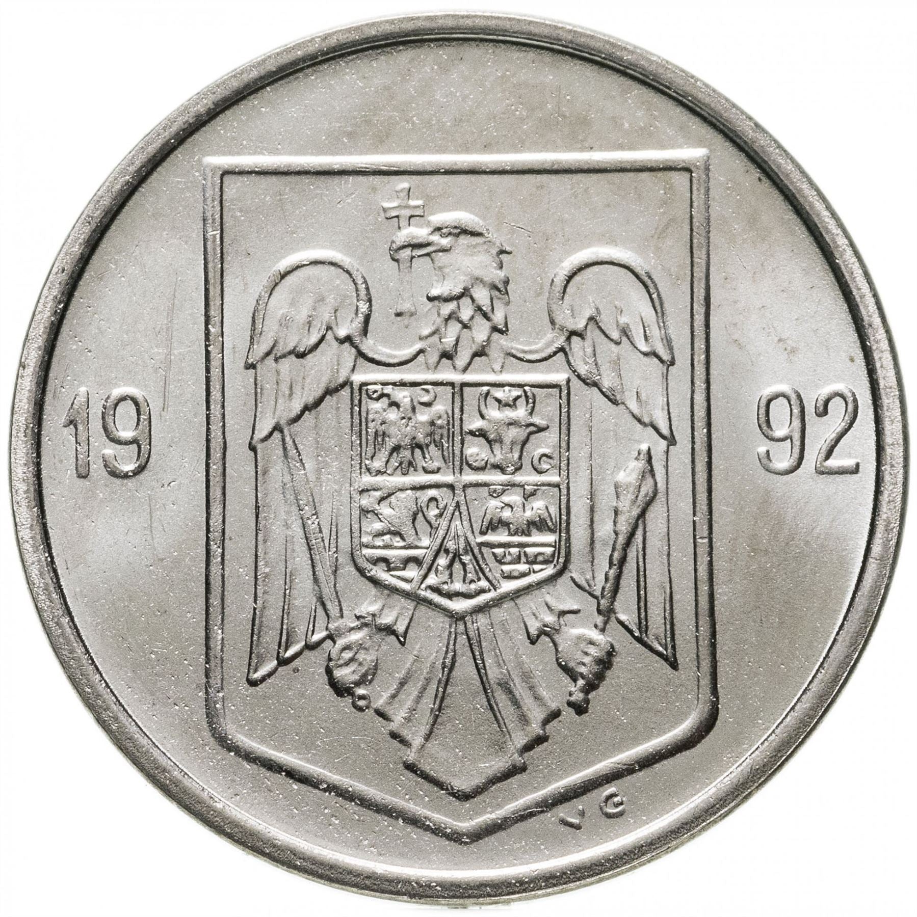 Romania | 5 Lei Coin | KM114 | 1992 - 2005