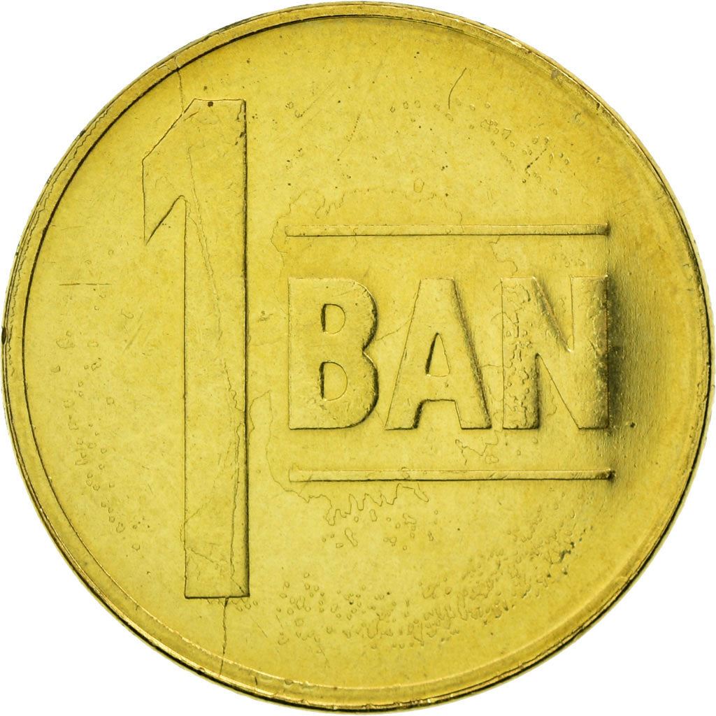 Romania Coin | 1 Ban | Eagle | KM189 | 2005 - 2017