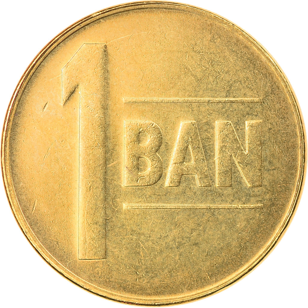 Romania Coin | 1 Ban | Eagle | KM189 | 2005 - 2017