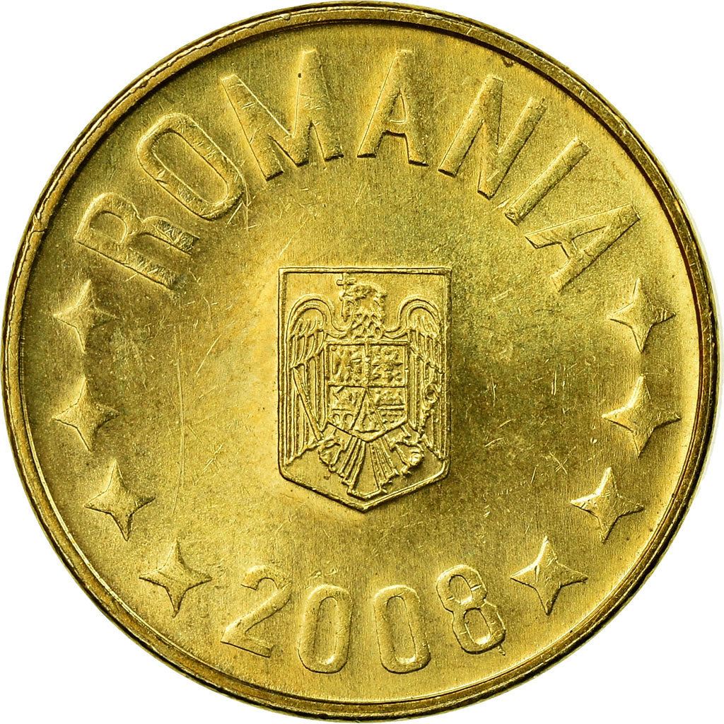 Romania Coin | 1 Ban | Eagle | KM189 | 2005 - 2017