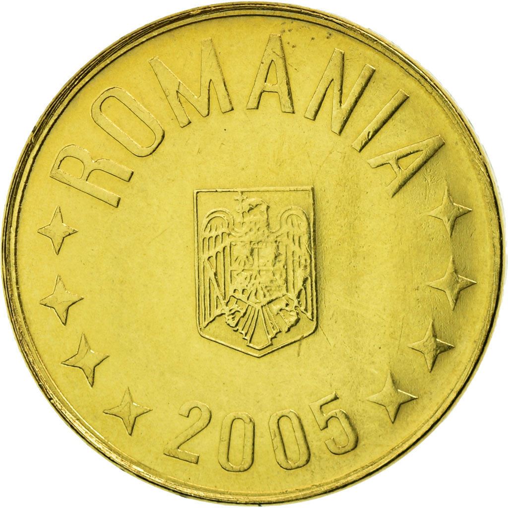 Romania Coin | 1 Ban | Eagle | KM189 | 2005 - 2017