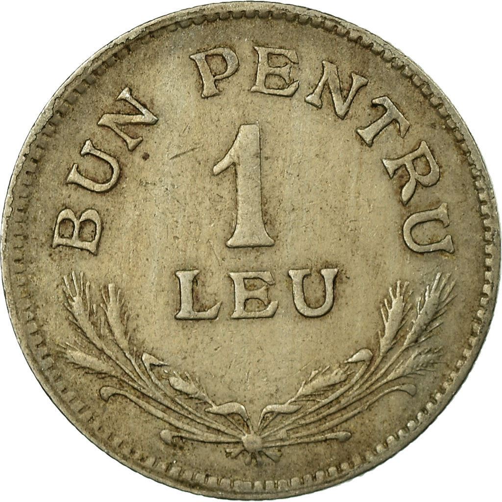 Romania Coin | 1 Leu | Ferdinand I | KM46 | 1924