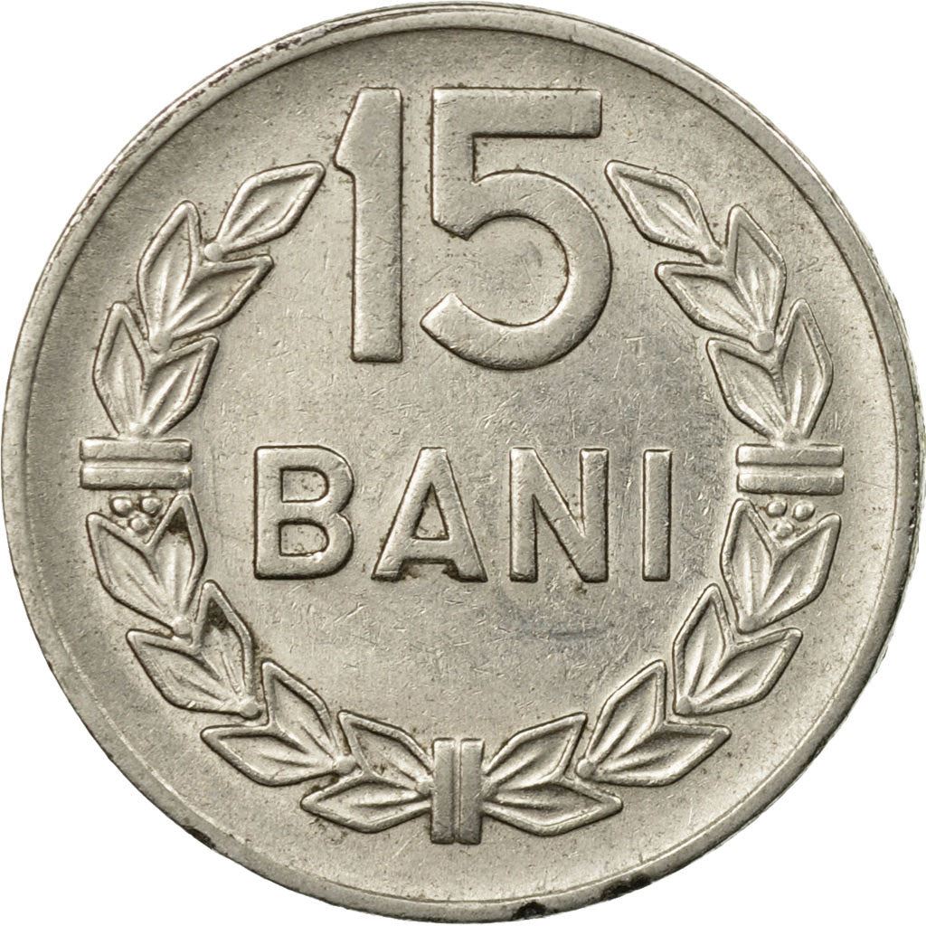 Romania Coin | 15 Bani | Olive Wreath | KM87 | 1960