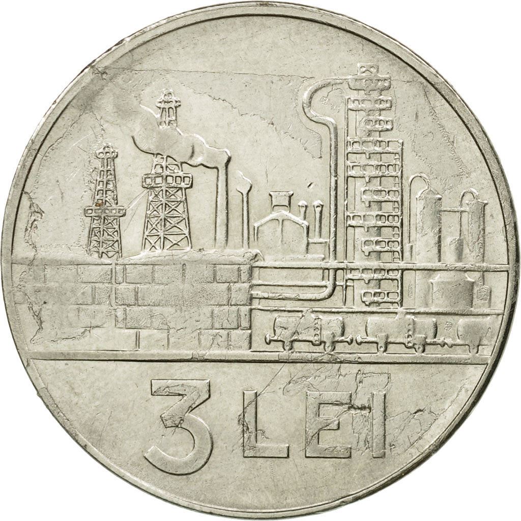 Romania Coin | 3 Lei | KM96 | 1966