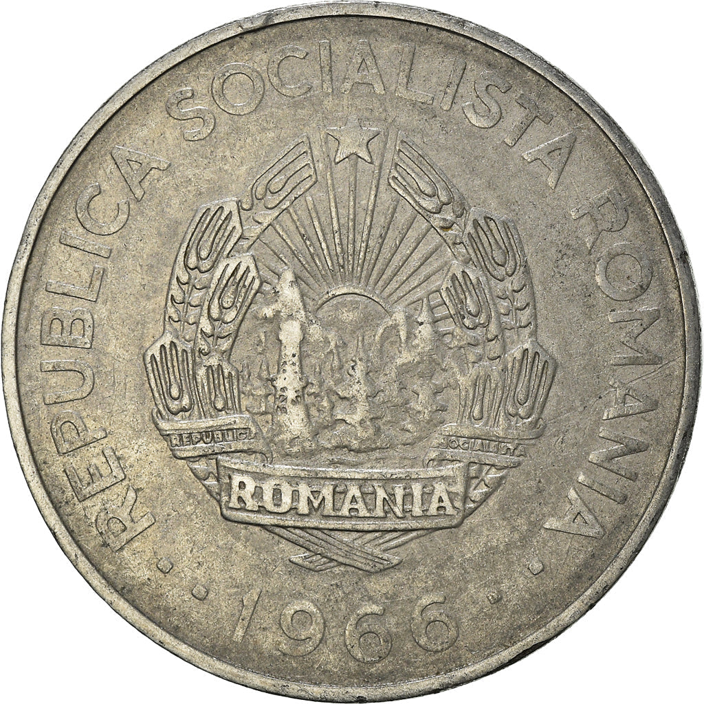 Romania Coin | 3 Lei | KM96 | 1966