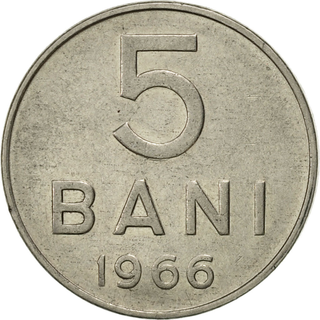 Romania Coin | 5 Bani | KM92 | 1966