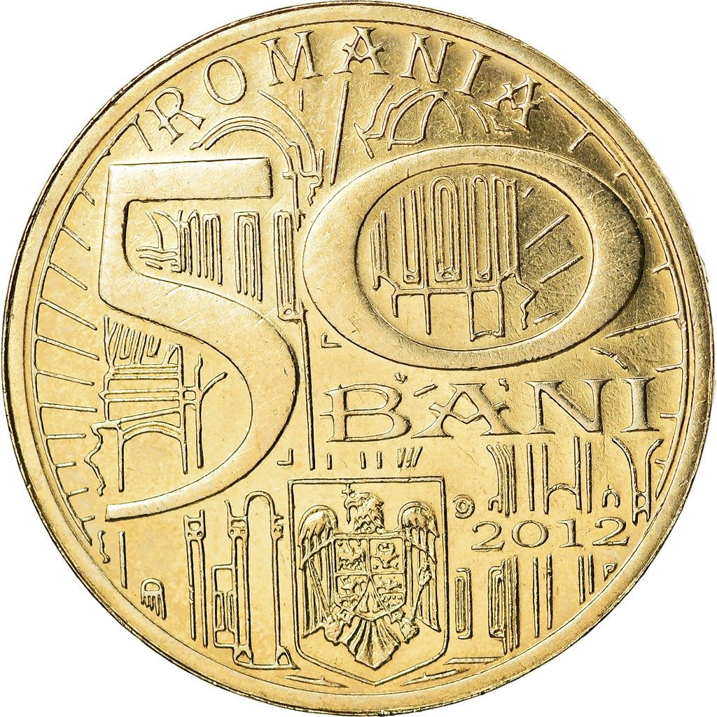 Romania Coin | 50 Bani | Neagoe Basarab | Curtea de Argeş Monastery | KM287 | 2012 - 2016