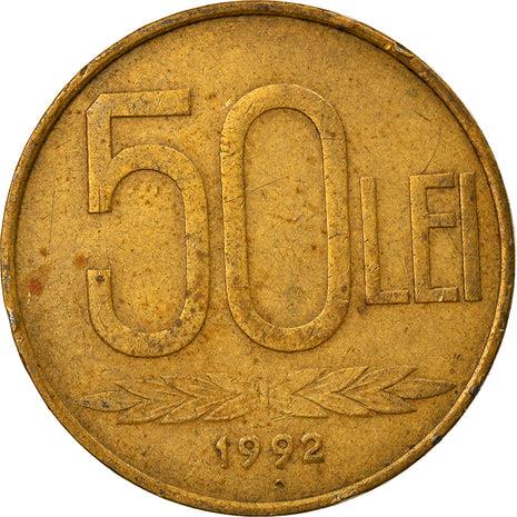 Romania Coin | 50 Lei | Alexandru Ioan Cuza | KM110 | 1991 - 2003