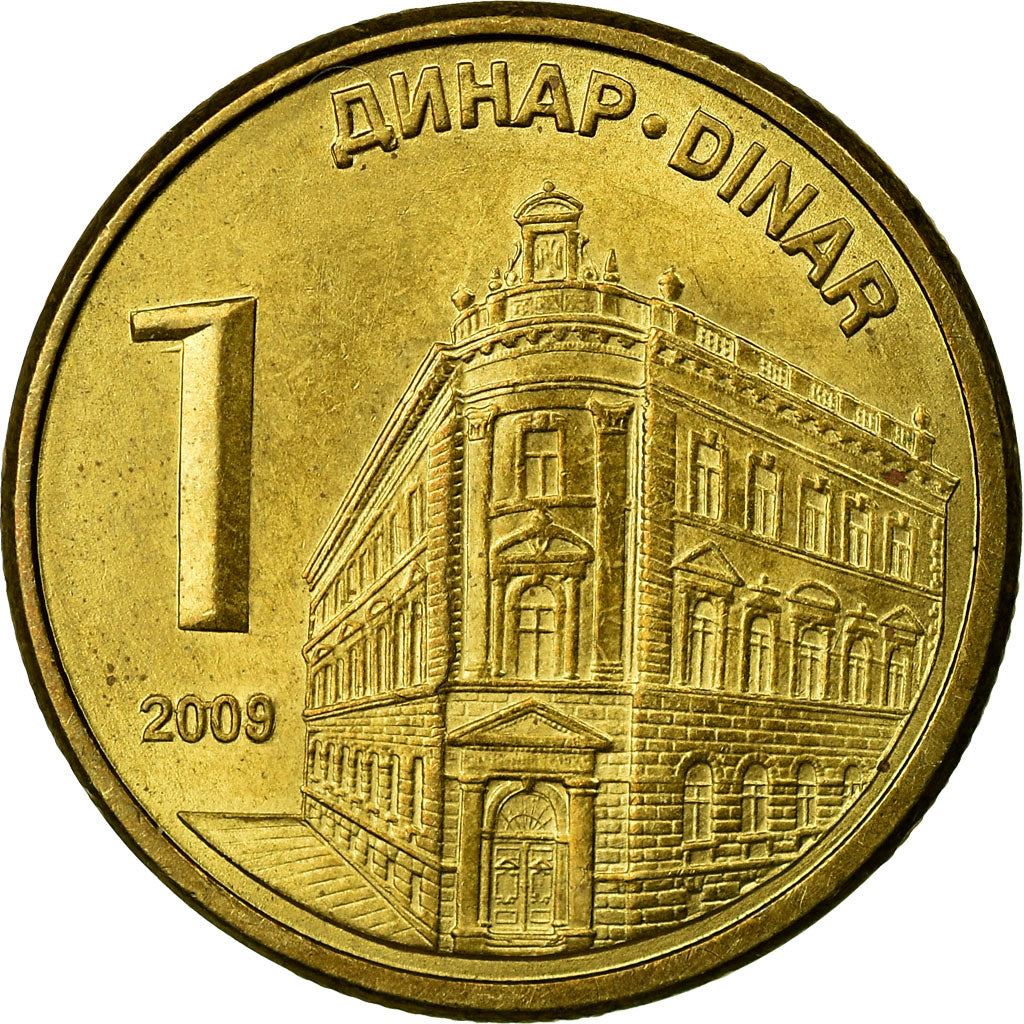 Serbia | 1 Dinar Coin | National Bank | KM39 | 2005 - 2009