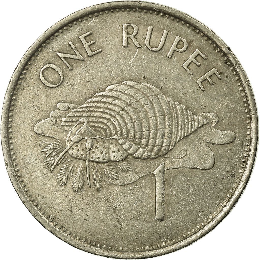 Seychelles | 1 Rupee Coin | Conch shell | Km:50 | 1992 - 1997