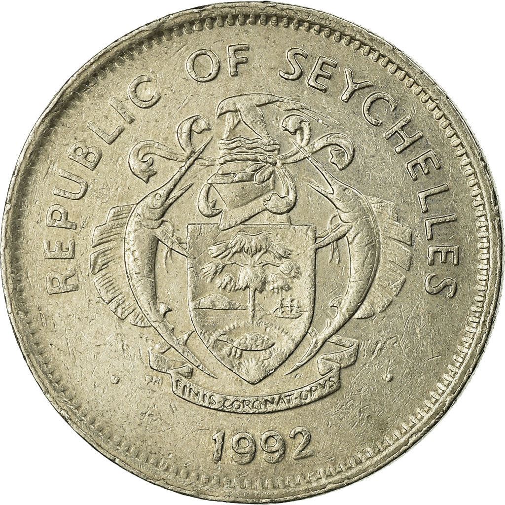 Seychelles | 1 Rupee Coin | Conch shell | Km:50 | 1992 - 1997